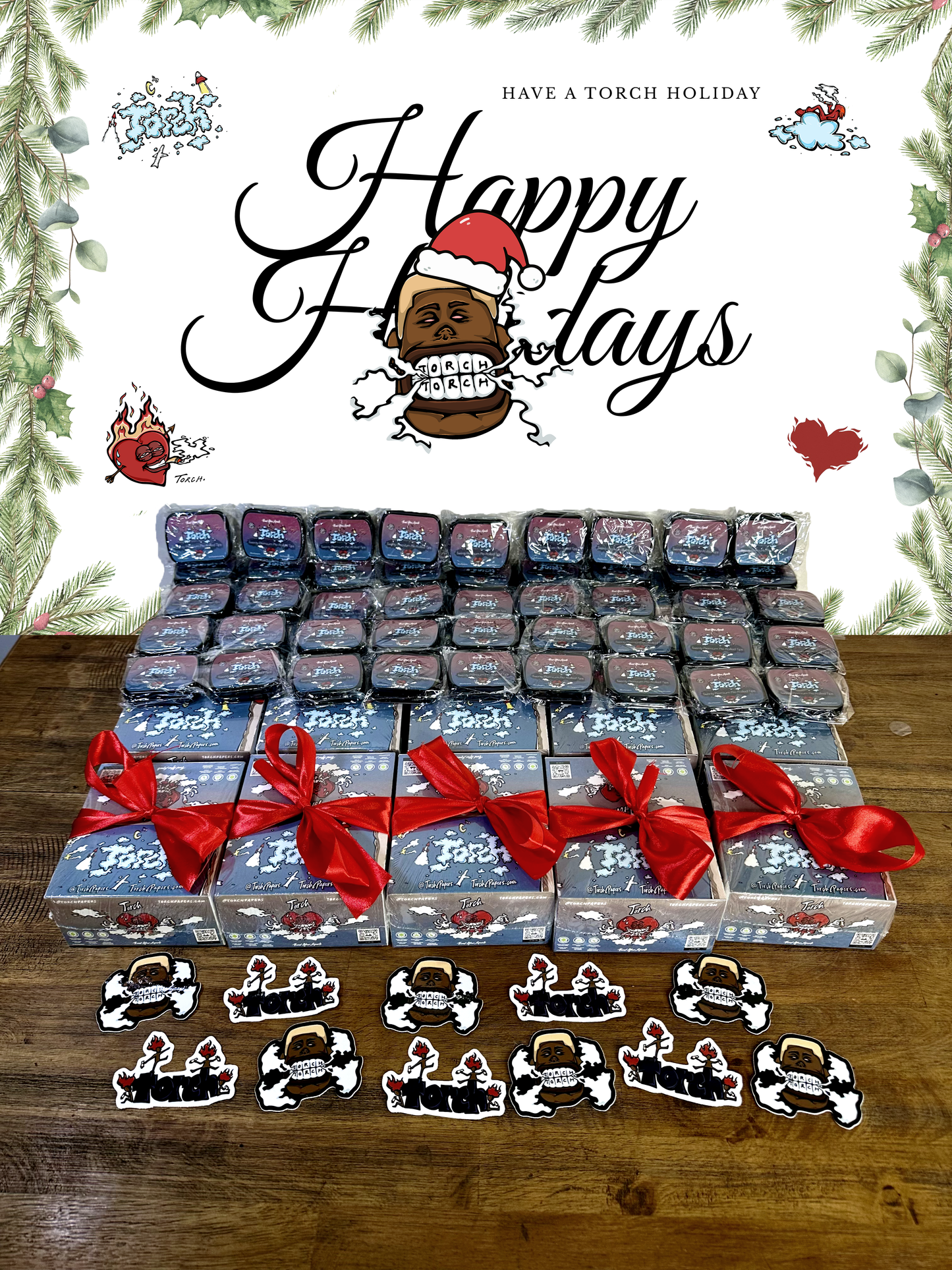 Holiday TORCH Box 40 PACK (King Size Slim)